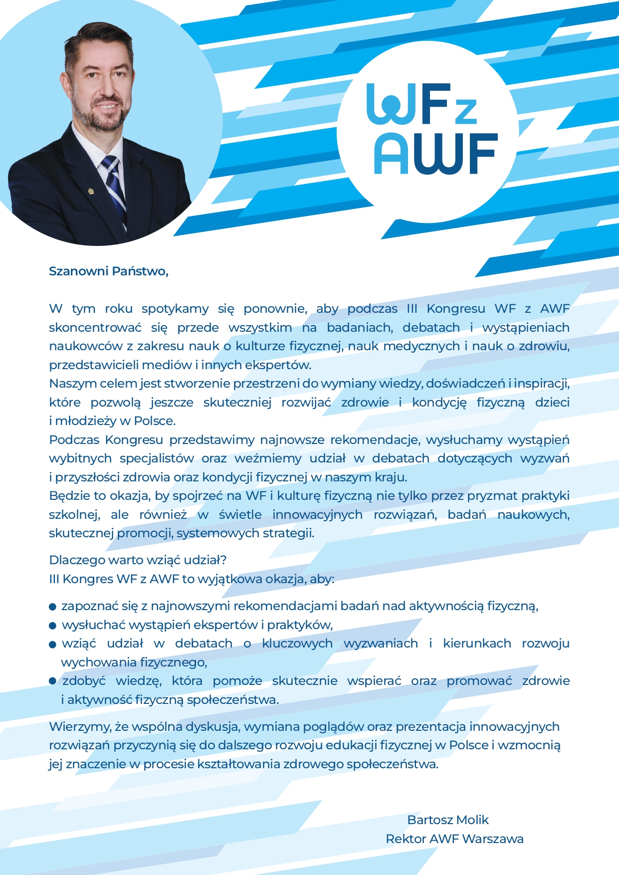 Aktywny dzisiaj dla zdrowia w przyszłości - WZF z AWF